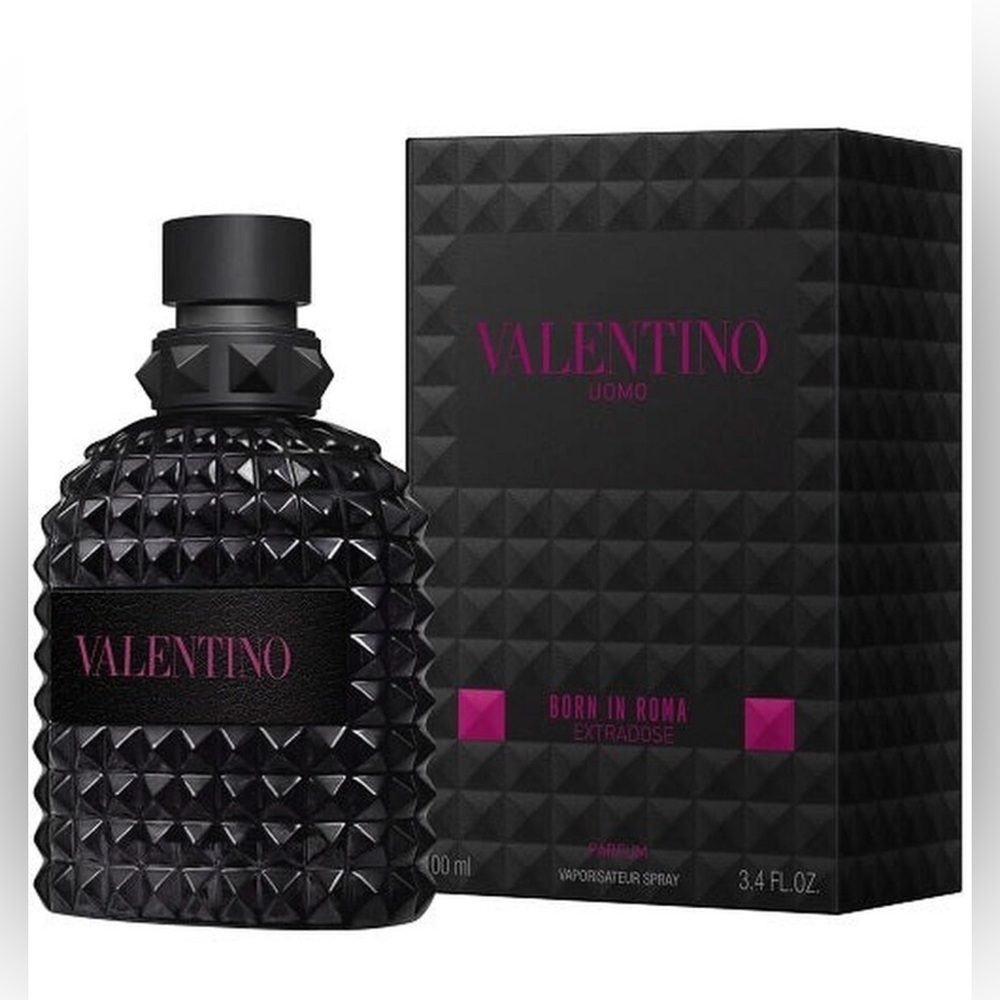 Valentino Men's Uomo Born in Roma Extradose Parfum 3.4 oz New 100%Authentic